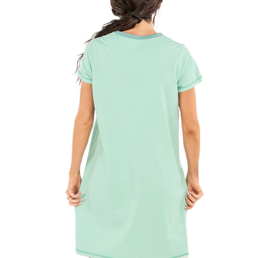 Dog Mom Women's V-Neck Nightshirt L/XL