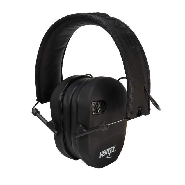 Radians Vertex Electronic Low-Profile Earmuff - Black