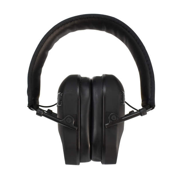 Load image into Gallery viewer, Radians Vertex Electronic Low-Profile Earmuff - Black
