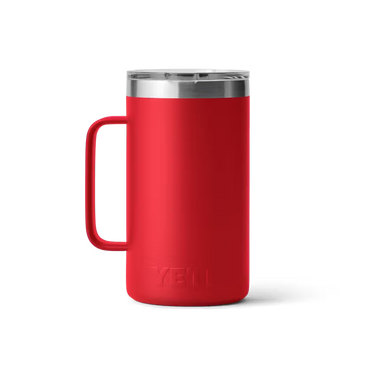 YETI Rambler 24oz Travel Mug w/MagSlider Lid (Rescue Red)