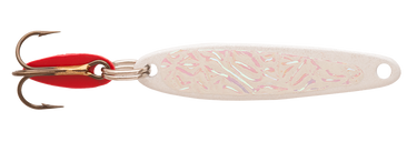 Bay de Noc Lure 1/10oz Swedish Pimple Lure (White Ice)