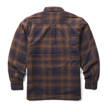 Wolverine Men's Hastings Sherpa Lined Zip Shirt-Jac (Dark Earth) Size L