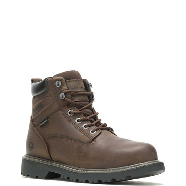 Wolverine Men's Floorhand Waterproof 6" Work Boot (Dark Brown) Size 11 1/2M