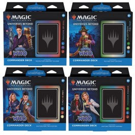 Magic: The Gathering - Doctor who Commander Deck (One deck chosen at random)