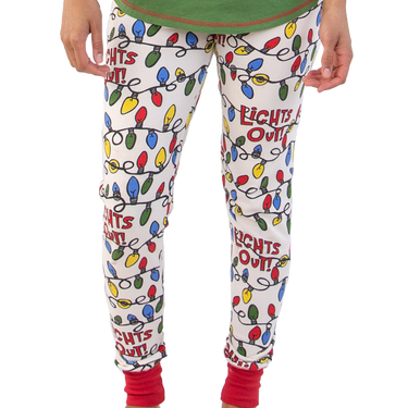 Lights Out! Women's Reindeer Legging Size XXL