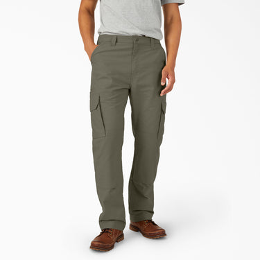 Dickies FLEX DuraTech Relaxed Fit Ripstop Cargo Pants (Moss Green) Size 36x32
