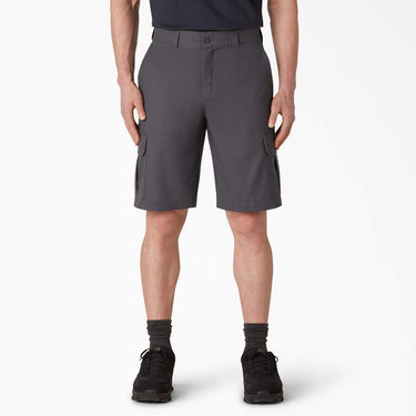 Dickies FLEX Cooling Active Waist Regular Fit Cargo Shorts (Charcoal Gray) Size 38