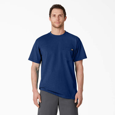 Dickies Heavyweight Short Sleeve Pocket T-Shirt (Limoges Single Dye Heather) Size 3XLT
