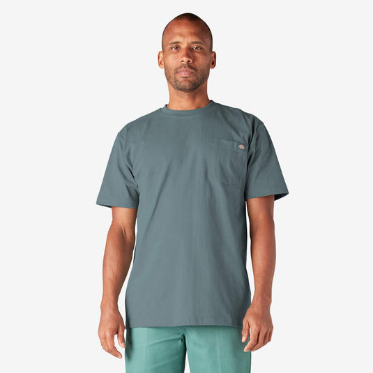 Dickies Heavyweight Short Sleeve Pocket T-Shirt Size  3XL Tall Smoke Blue