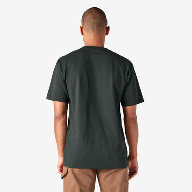 Dickies Heavyweight Short Sleeve Pocket T-Shirt (Hunter Green) Size 3XLT