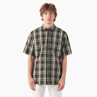 Dickies Short Sleeve Woven Shirt (Black) Size L