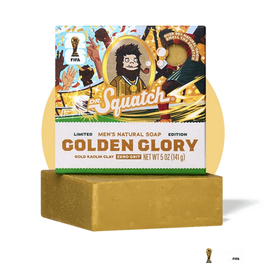 Dr. Squatch Golden Glory Bar Soap