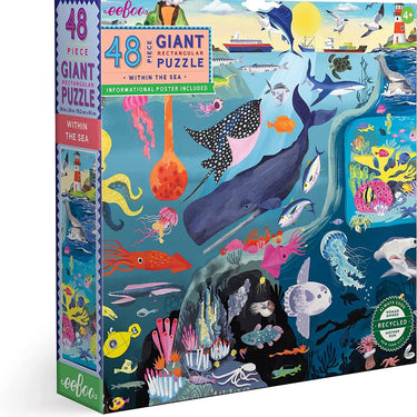 Within The Sea 48 Pc Giant Puzzle