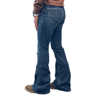 Ariat Women's Christine Flare Siren Jeans (Indigo) Size 28L