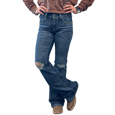 Ariat Women's Christine Flare Siren Jeans (Indigo) Size 28L