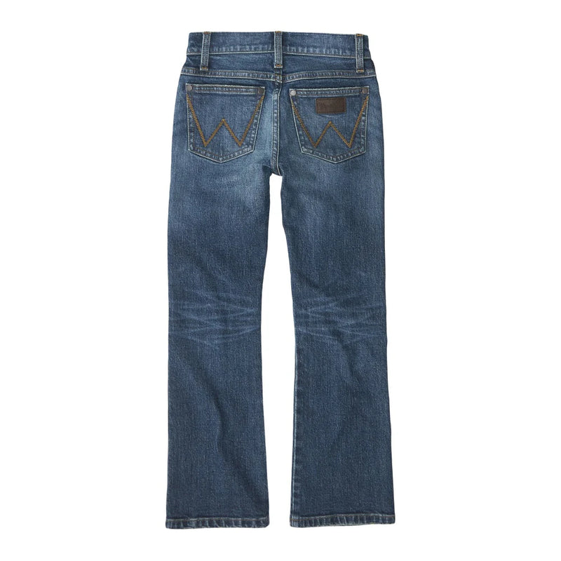 Load image into Gallery viewer, Wrangler Boys 10S Retro Slim Bootcut Whitley Jeans
