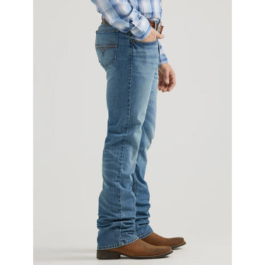 Wrangler Men's Vintage 20X No. 42 Slim Boot Cut Jeans (Light Wash) Size 32X34