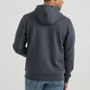 Wrangler Mens Steerhead Pullover Hoodie (Washed Black) Size XL