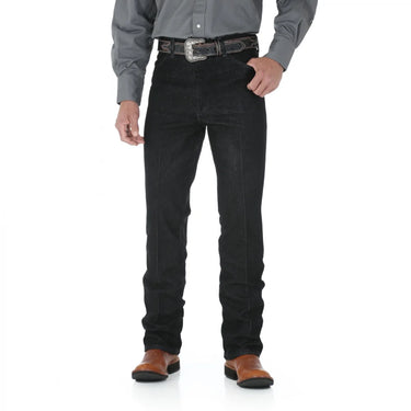 Wrangler Mens Stretch Cowboy Cut Jeans (Black) Size 36x36