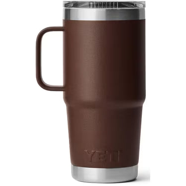 YETI Rambler 20oz Travel Mug w/MagSlider Lid (Wetlands Brown)