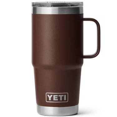 YETI Rambler 20oz Travel Mug w/MagSlider Lid (Wetlands Brown)