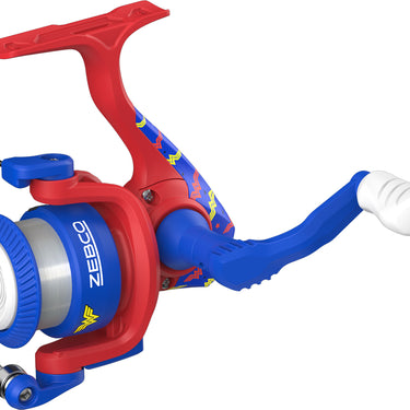 Zebco Youth Wonder Woman 5" 2-Piece Spinning Reel and Fishing Rod Combo