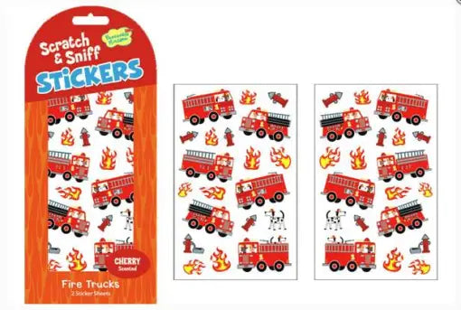 Scratch and Sniff Bubblegum Scented Sticker Pack