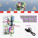 What's in the box: Buzz Lightyear helicopter, box and USB cable