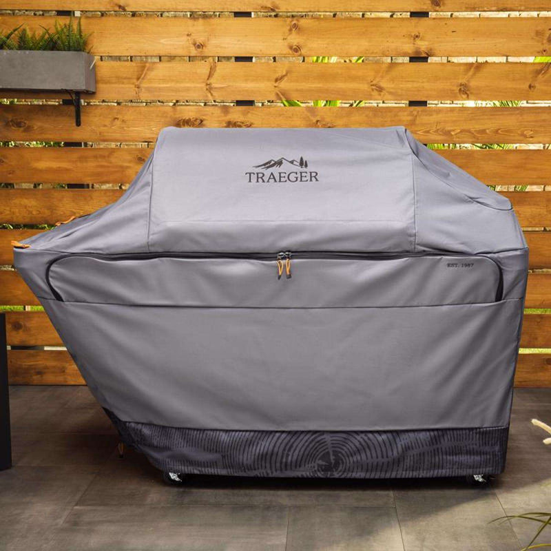 Load image into Gallery viewer, Traeger Gray Grill Cover For Timberline XL
