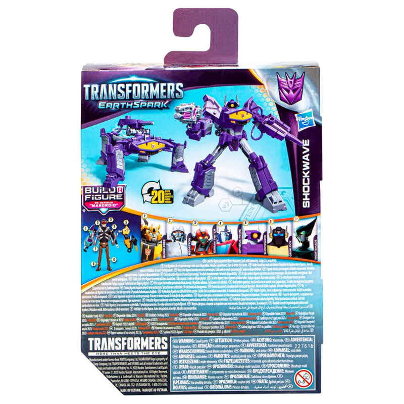 Load image into Gallery viewer, Transformers Earthspark Deluxe Shockwave
