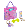 Fisher-Price Laugh & Learn Going Places pink learning purse with phone, mirror, sunglasses and scarf accessories