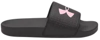 Under Armour ARMR Women's Slides (Black/Pink) Size 9