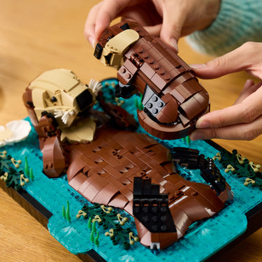 LEGO® Ideas Floating Sea Otters