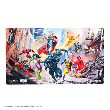 Gamegenic Playmat: MTG Shiny- Marvel Super Heroes- Marvel Super Heroes