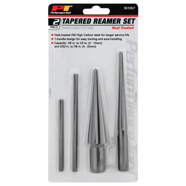 Performance Tool 2 pc. Tapered Reamer Set