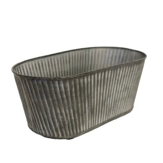 Robert Allen Terrace Planter, Charcoal Ash, 10