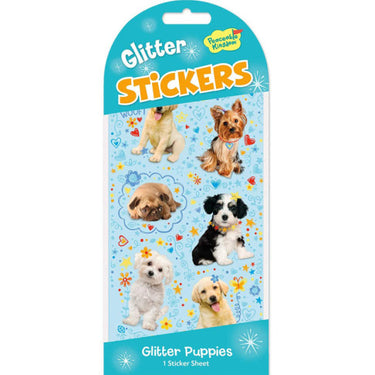 Glitter Puppies Stickers