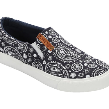 LâMO Classic Women's Piper II Slip-On Shoe (Navy/Paisley) Size 10
