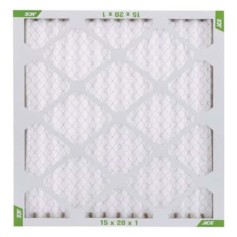 Load image into Gallery viewer, Ace 15 in. W X 20 in. H X 1 in. D Synthetic 8 MERV Pleated Air Filter 1 pk
