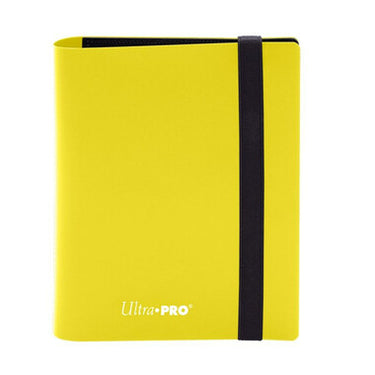Ultra Pro Binder: 2-Pocket Eclipse - Lemon Yellow