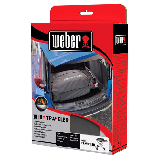 Weber Black Cargo Potector For Weber Traveler Grill