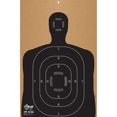 EZ Aim Silhouette Shooting Target B27, 1-Target