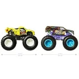 Hot Wheels Monster Trucks Demolition Doubles, 2-Pack Of 1:64 Scale Toy Trucks