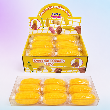 Squishy 5.3" Corn on the Cob (Sold Separately)