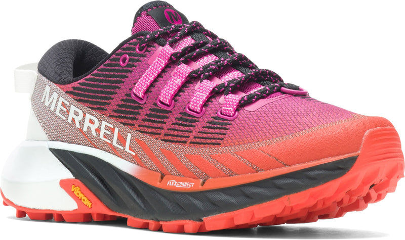 Load image into Gallery viewer, Merrell Agility Peak 4 Trail-Running Shoes - Women&#39;s 7M Fuchsia/Tang
