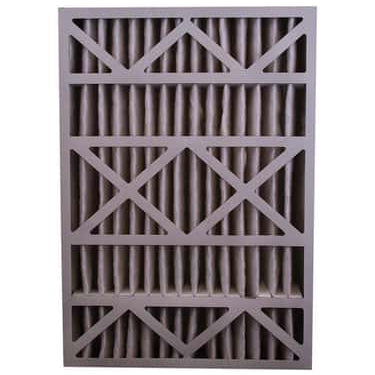BestAir 25 in. W X 16 in. H X 2 in. D 8 MERV Pleated Air Filter 1 pk