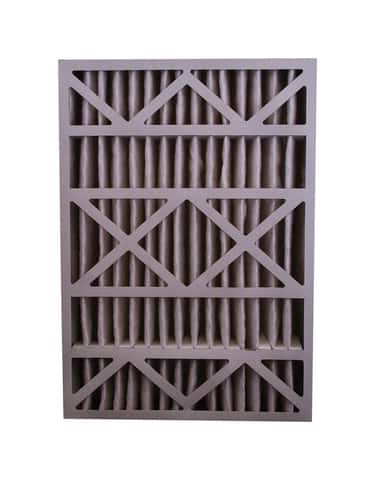 BestAir 25 in. W X 16 in. H X 2 in. D 8 MERV Pleated Air Filter 1 pk