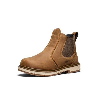 Keen Women's San Jose Chelsea 90° Heel Boot (Soft Toe) Belgian/gum 7.5M