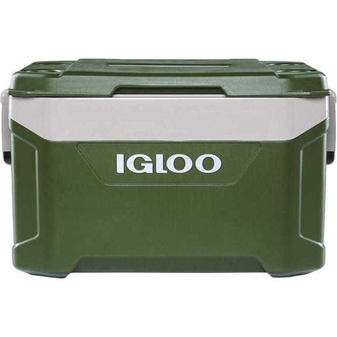 Igloo Sportsman Latitude 52 Qt Cooler - Green & Sandstone