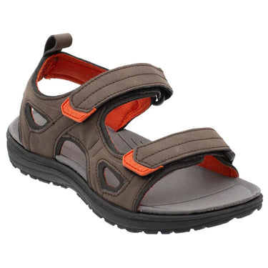 Northside Riverside Lite Kids Sandal (Brown/Orange) Size 1